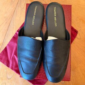 Tamara Mellon "Pillow Talk" Nappa Leather Mules- size 42